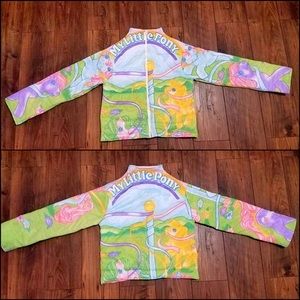 Women’s size G1 MLP 80s MY LITTLE PONY puffer coat